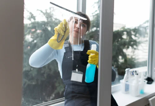 Nettoyage de vitres intérieures et extérieures à Monceaux-en-Bessin